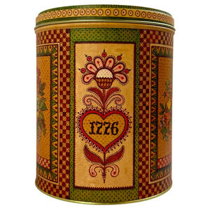 Vintage Hallmark Canister 1776 1976 Bicentennial Tin Collectible Americana USA